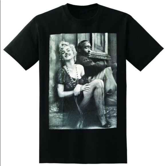 Tupac and Marilyn Monroe Shirt - Picture 1 of 1